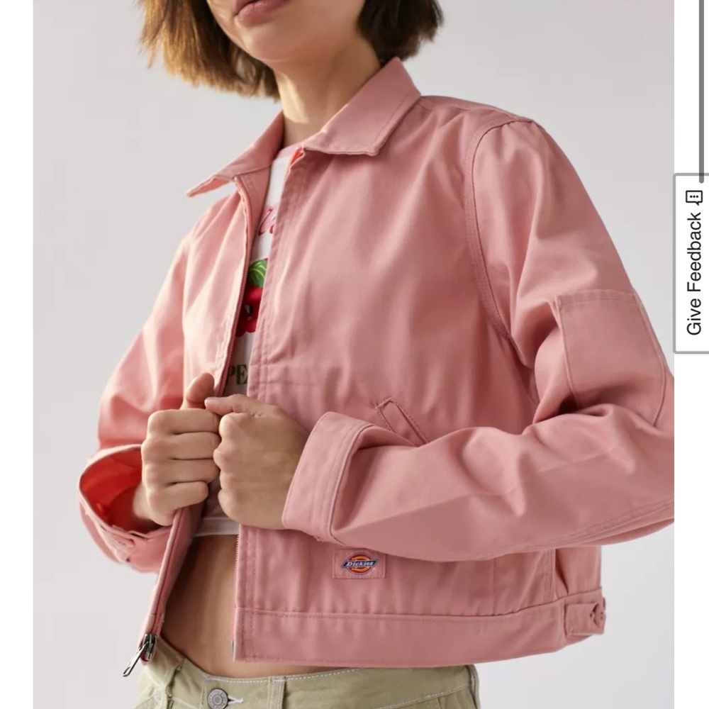 Dickies Women's Pink Utility Jacket